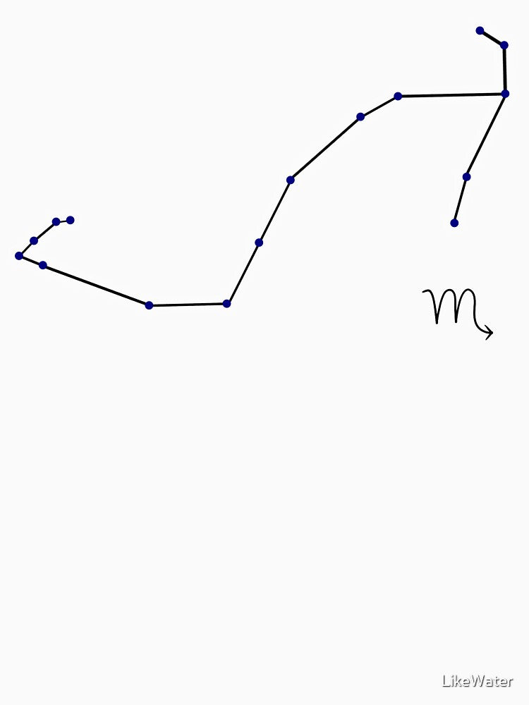 Zodiac Constellations - Scorpio by LikeWater