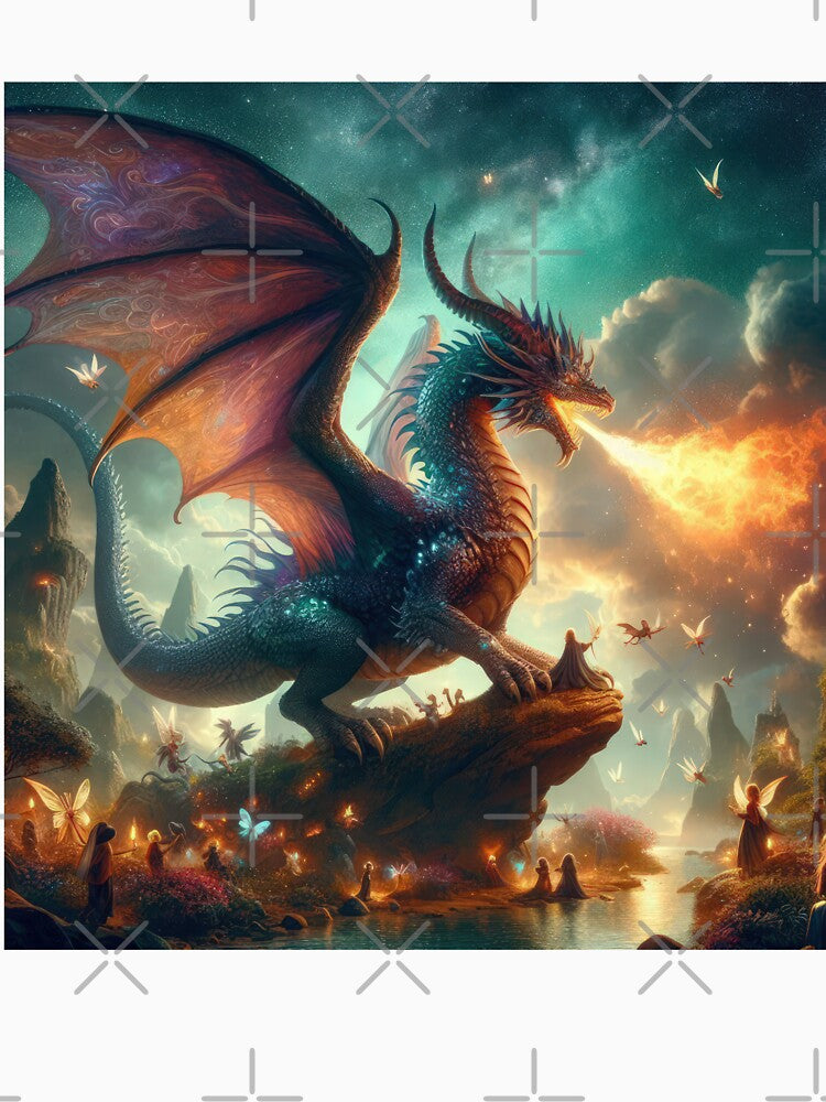 Dragon Erupts in Flames by Expressions-Sel