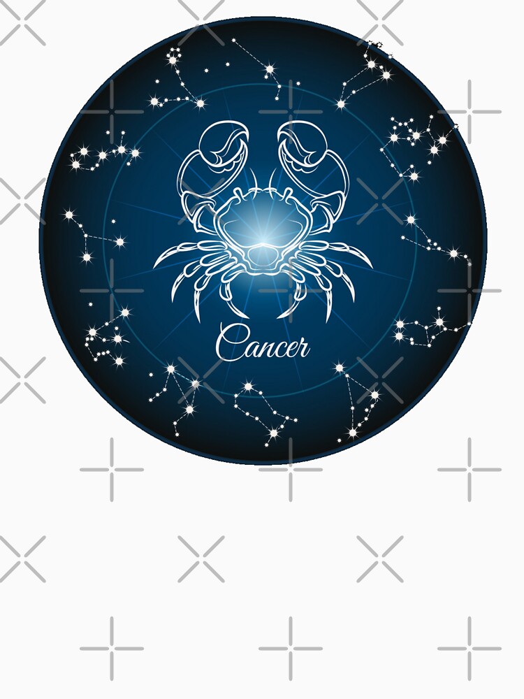 Cancer: Zodiac Constellation Circle Star Sign by WearWolfDesigns