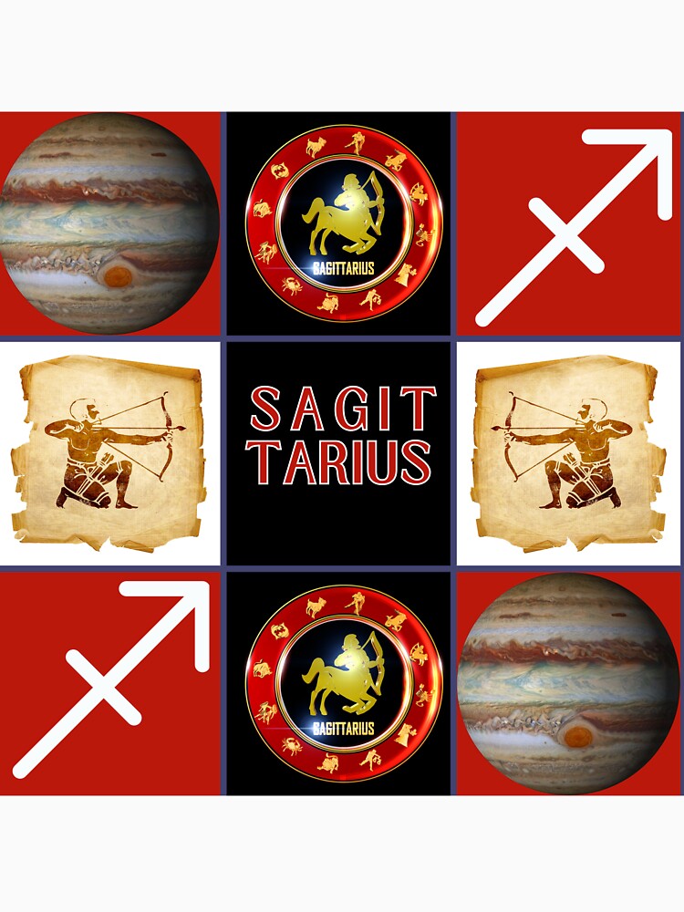 Sagittarius Archer Centaur Zodiac Design by Scotti Cohn