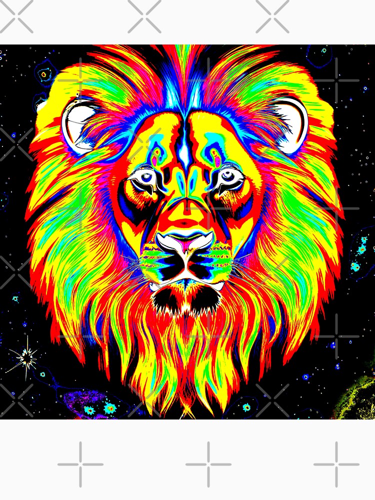 The Lion Dark Rainbow by blakcirclegirl