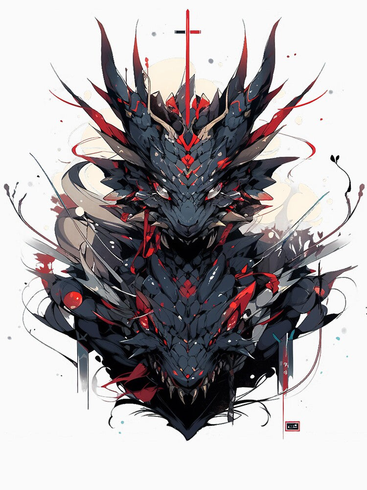 The Dragon's Spirit Digital Art by WeebBeeb