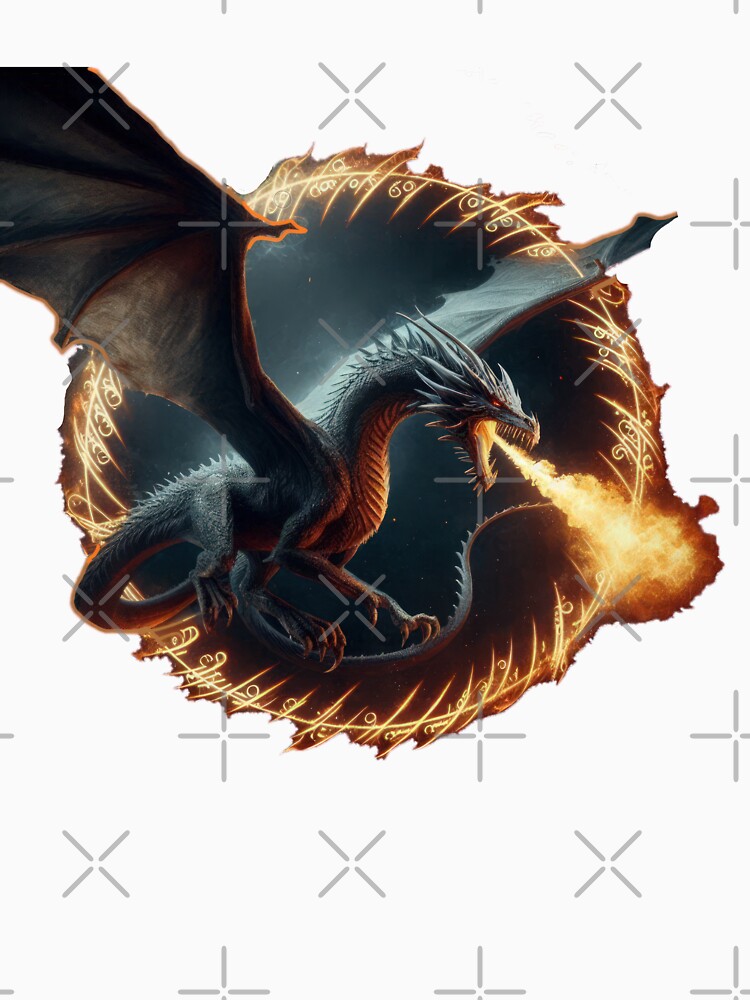 power of the dragon  breathing fire by Expressions-Sel