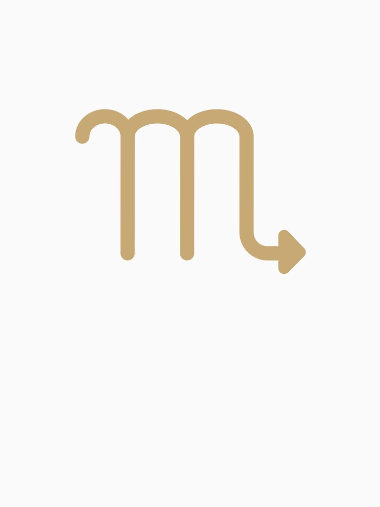 Scorpio Zodiac Symbol by Merchgard