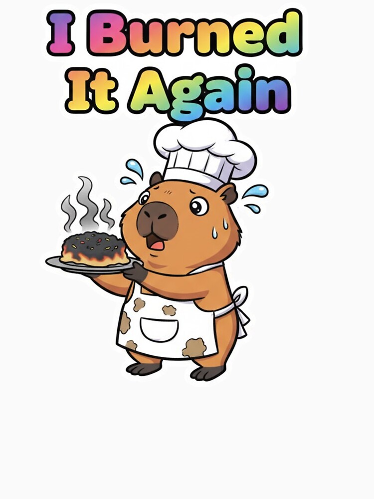 Capybara Chef – Funny Kawaii Animal Meme by FRADEX STORE