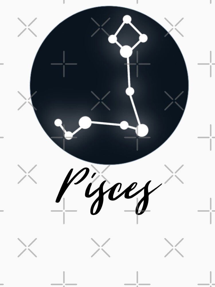 Pisces - Zodiac Signs Constellation illustration by CricketDoodles