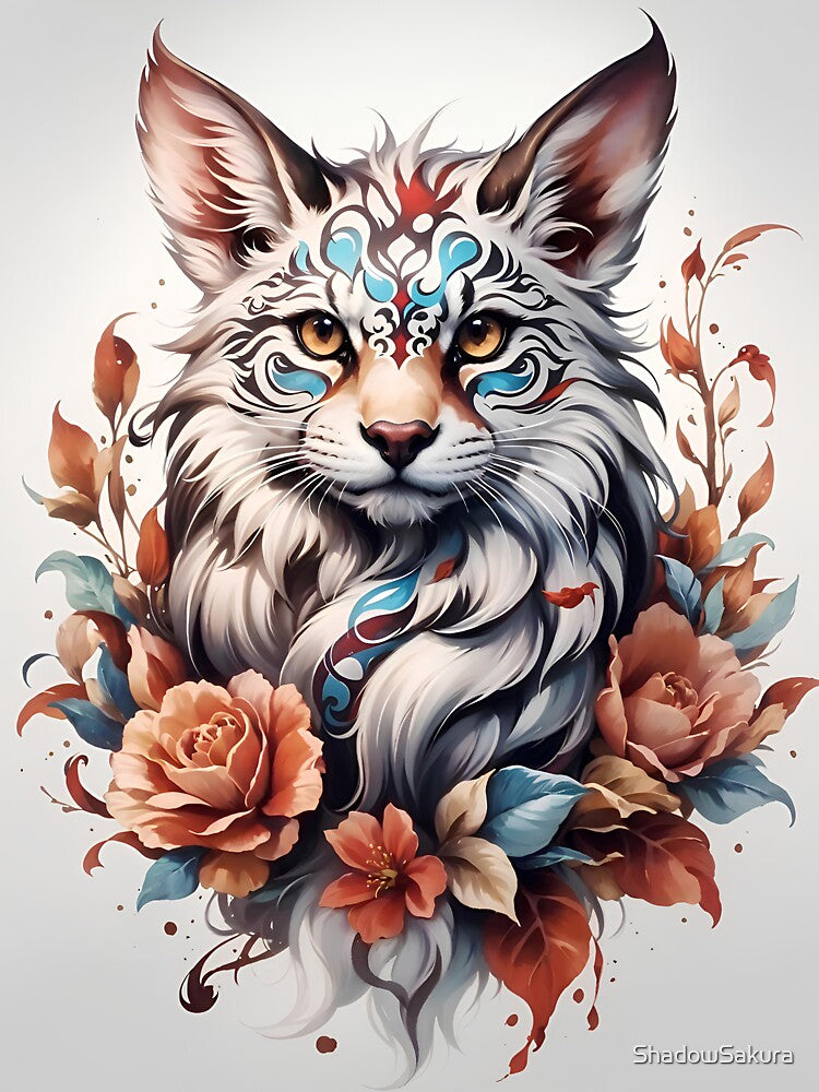 Radiant Wilderness: Colorful Lynx V5 by ShadowSakura