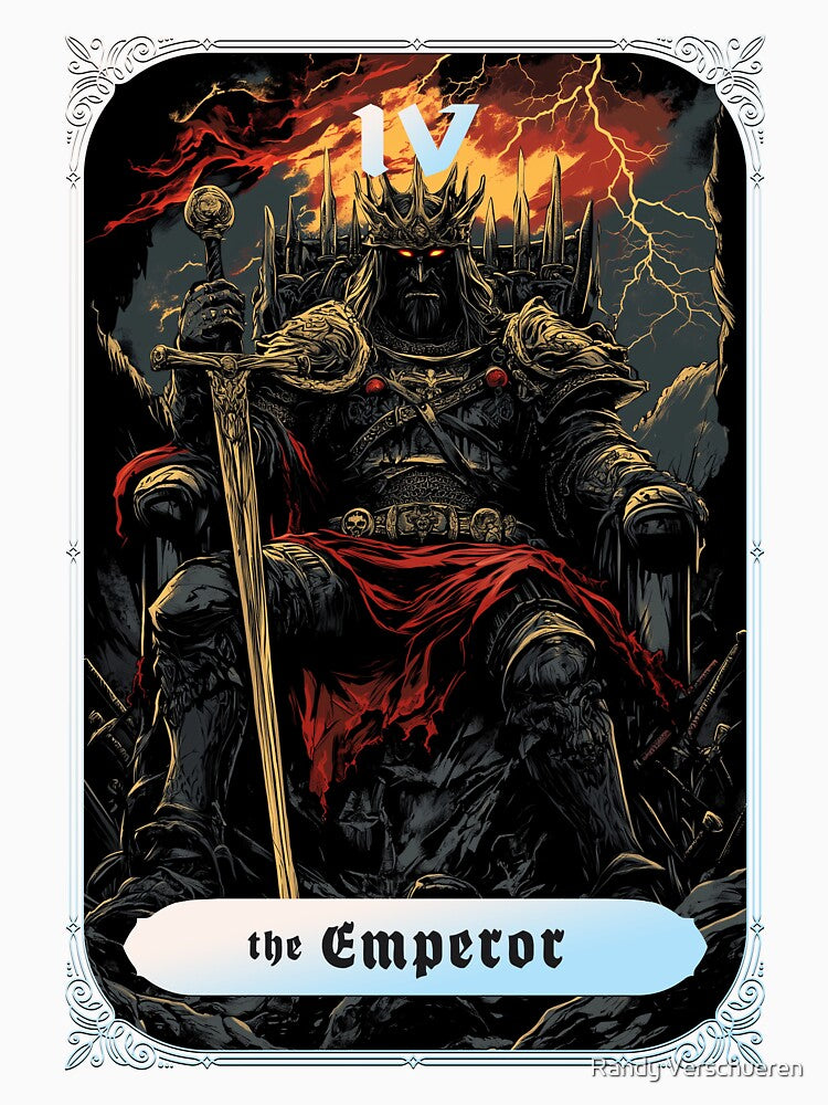 The Emperor (IV) - Tarot by Randy Verschueren