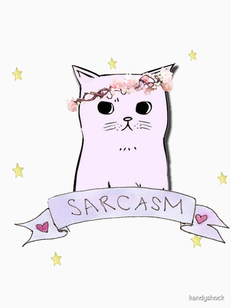 Sarcasm Cat by kandyshock