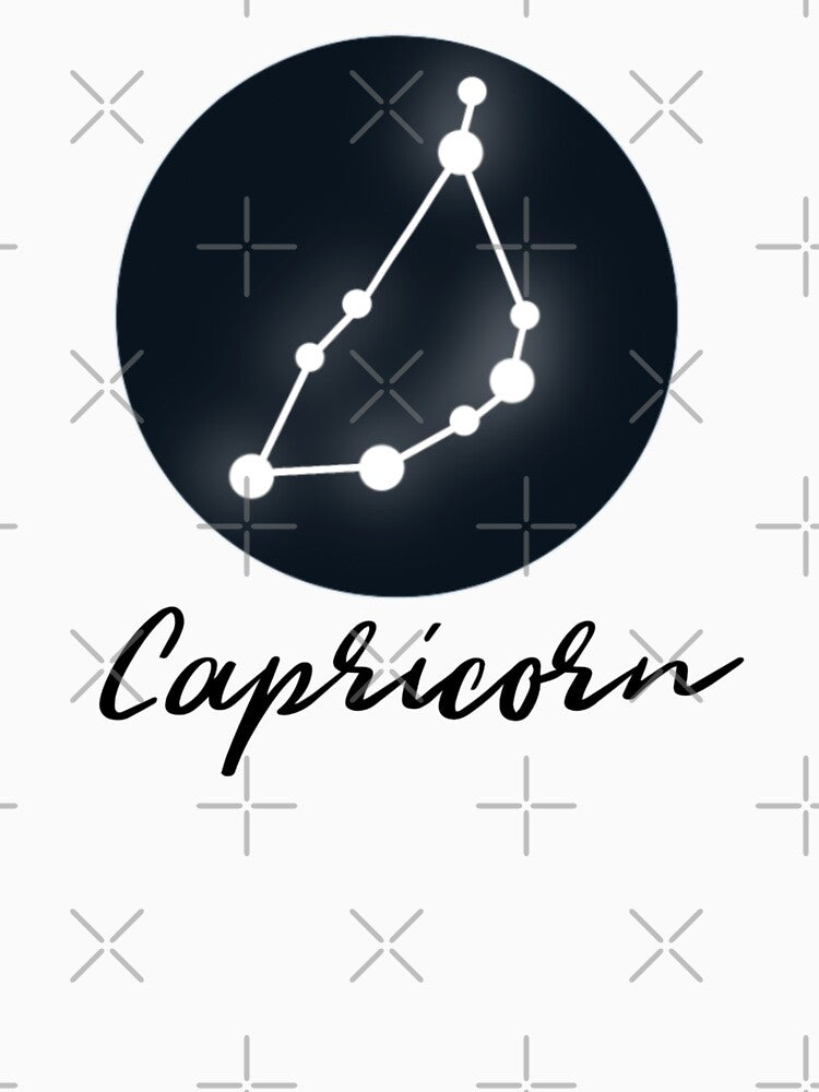 Capricorn - Zodiac Signs Constellation illustration by CricketDoodles