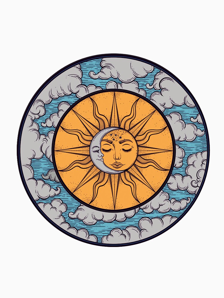 Sun and Moon design by TemperTshirts