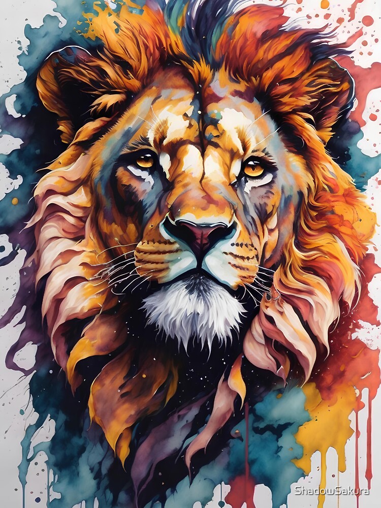 Radiant Wilderness: Lion by ShadowSakura