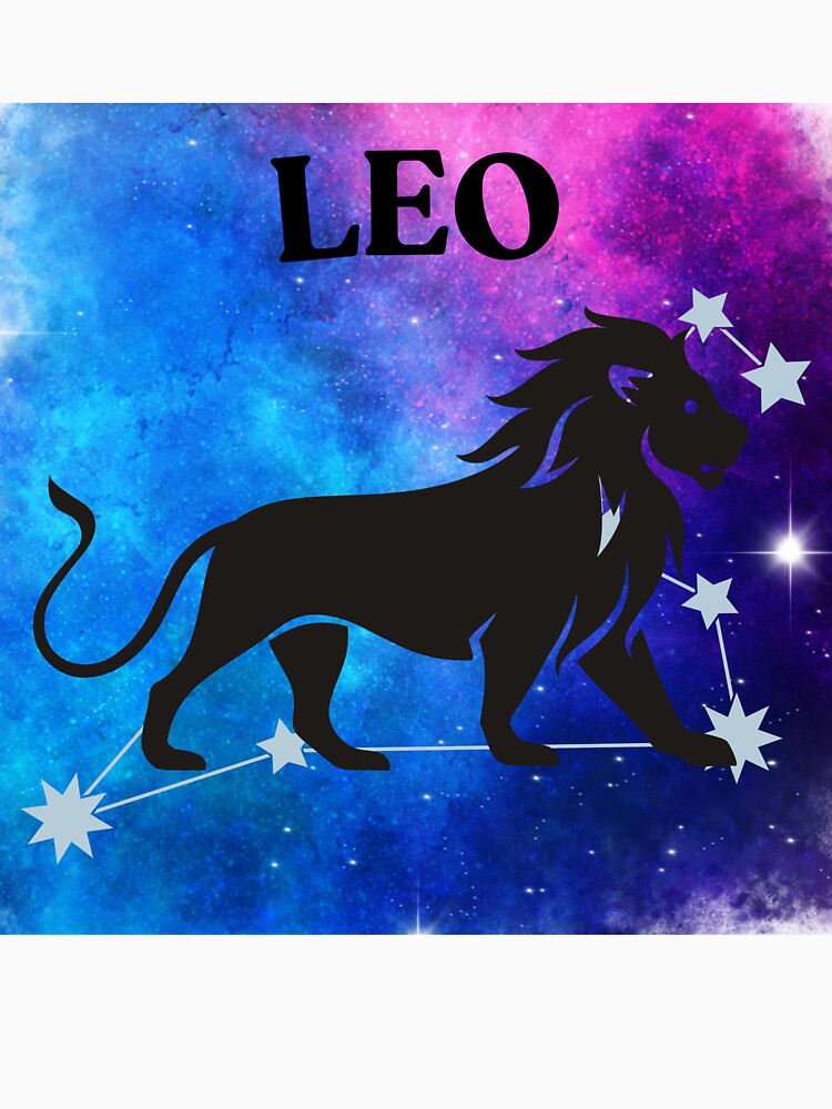 Zodiac Sign - Leo Line Art Illustration by Dragon-Act-Art