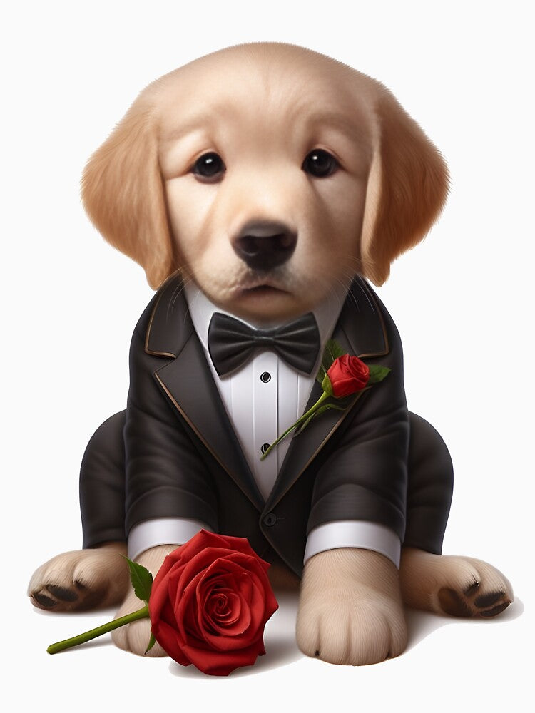 Golden Retriever Best Boyfriend by PrintWizardArt