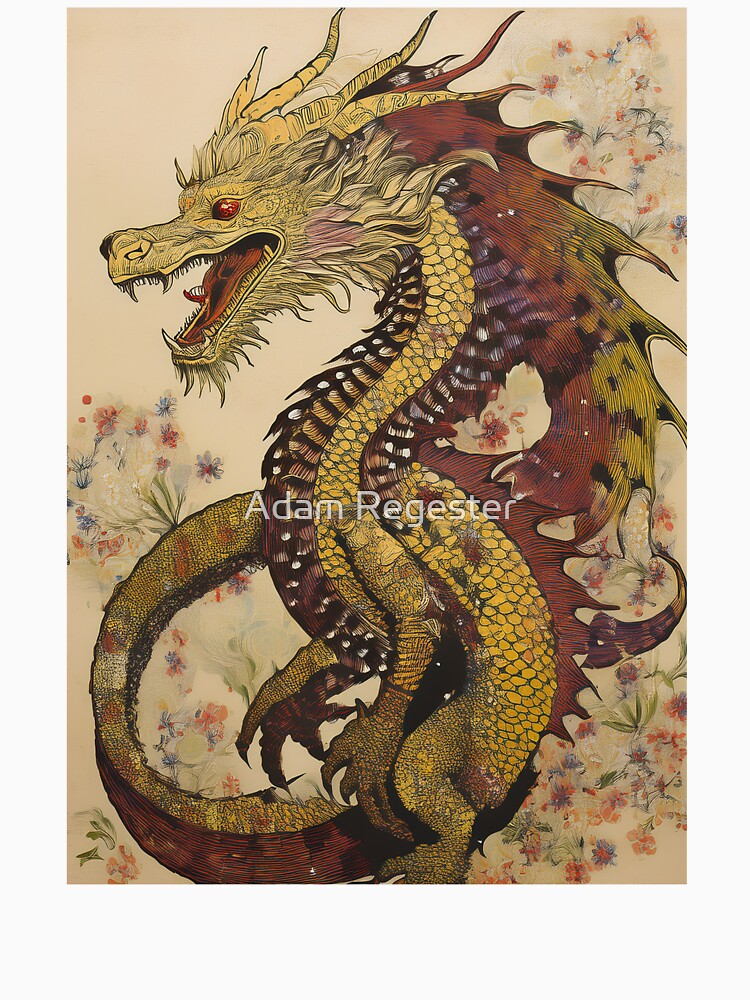 Fantasy Dragon Illustration by Adam Regester