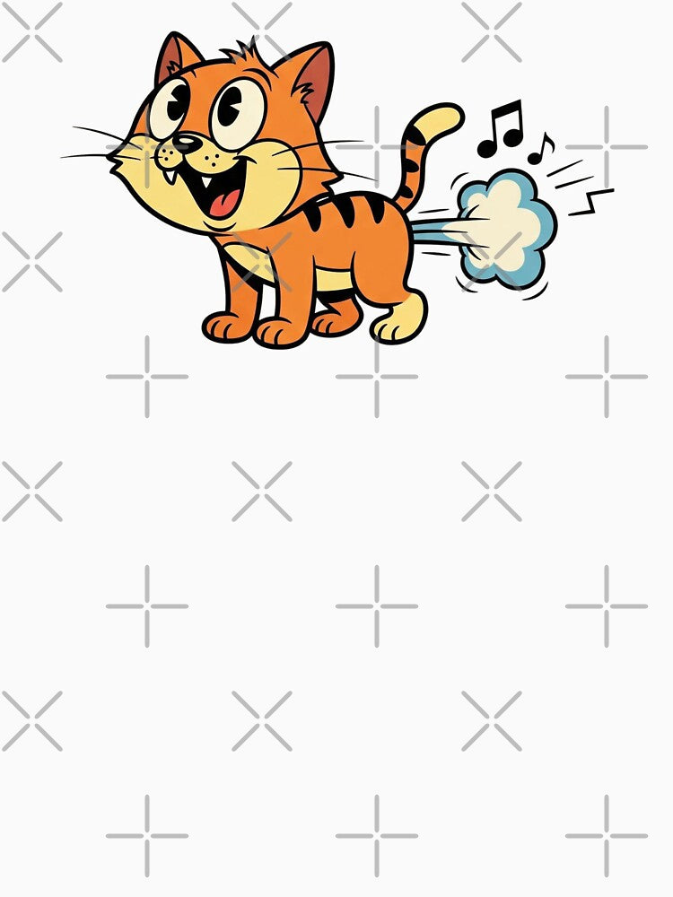Cat fart lifestyle by Tw1nsAIArt