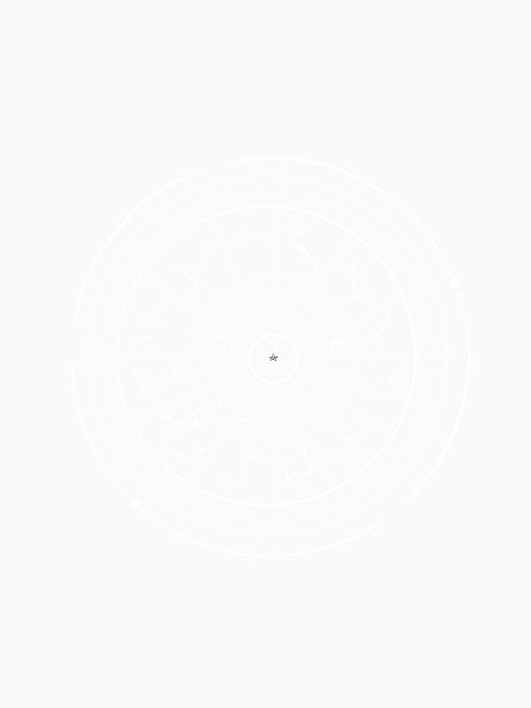 Wheel of the Zodiac, Astrology Chart & Glyphs, Star Constellations by Zorjas