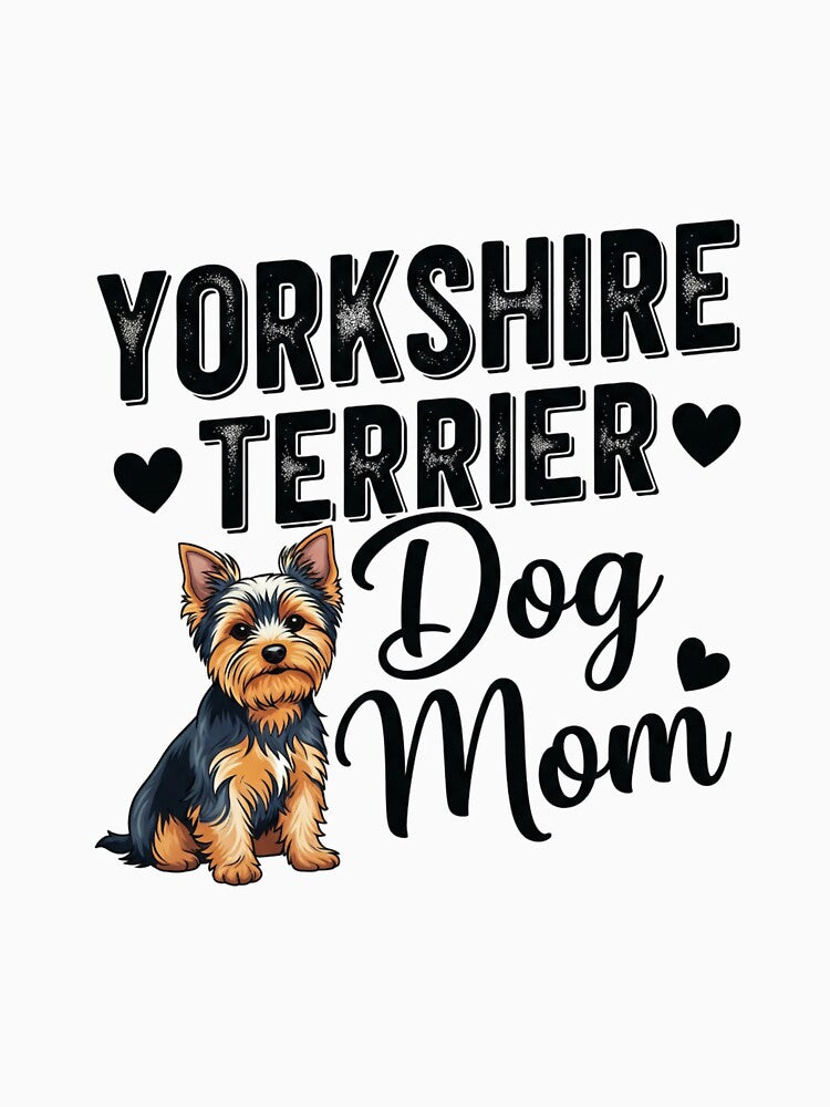 Real Yorkshire Terrier Dog Mom by DropRomance