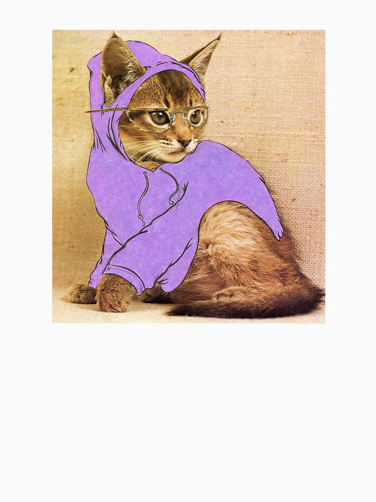 Hipster Kitty by Meme Economy