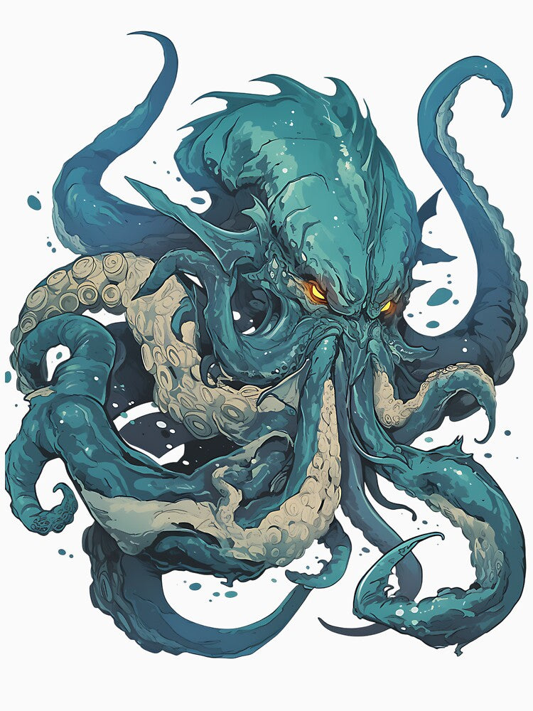 Legendary Creatures: Kraken Sea Monster by bapupa