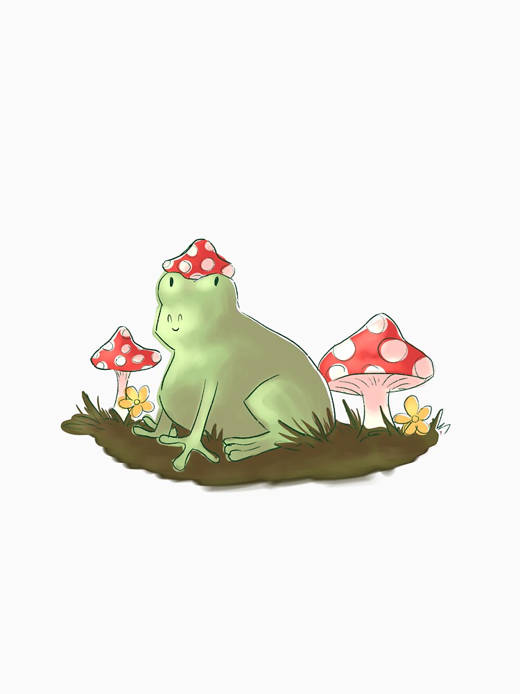Mushroom Frog by frogsandbogs