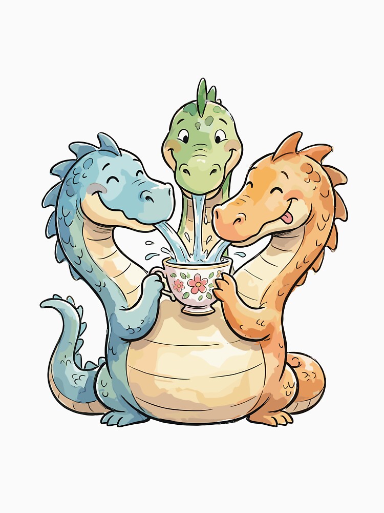 Mythological Creatures: Hydra's Shared Drink by bapupa