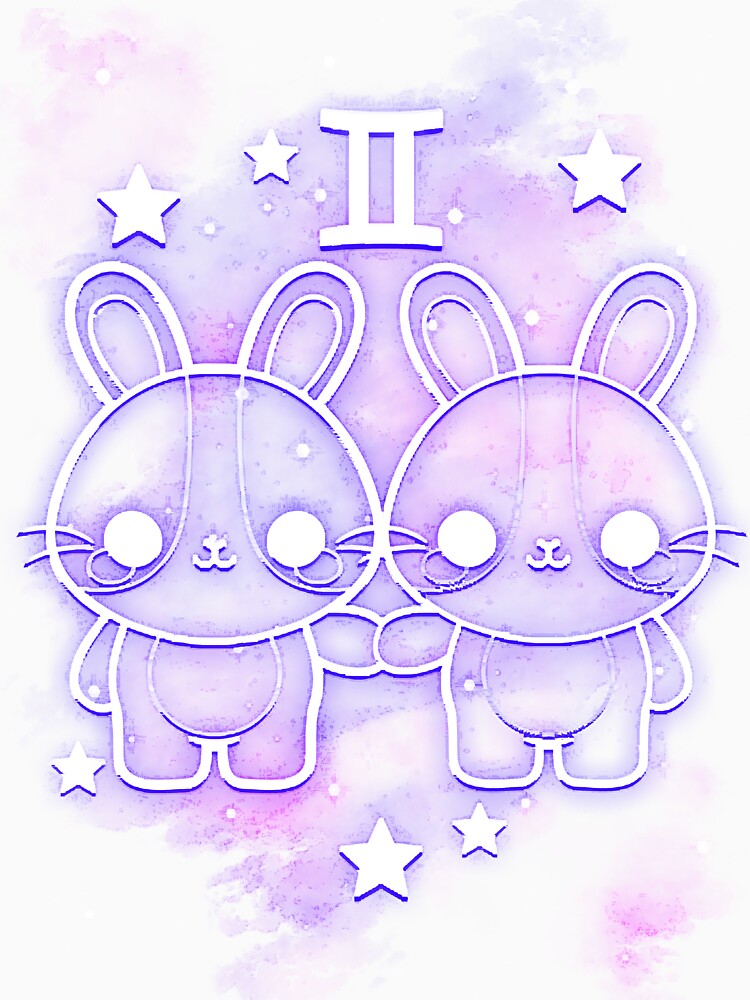 Gemini kawaii zodiac sign by BrendaAbbo4819