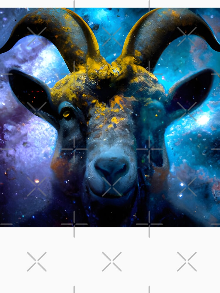 Painted Goat by blakcirclegirl