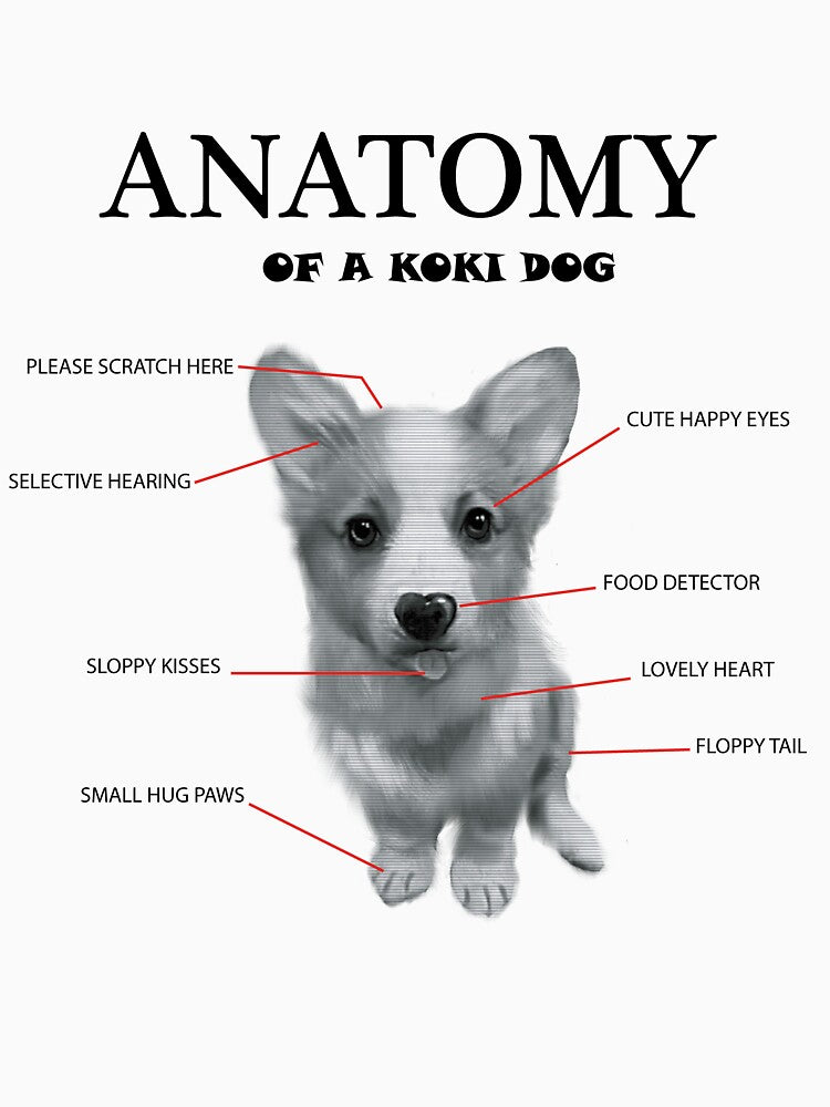 Anatomy of a funny dog by GRAPHISTE99