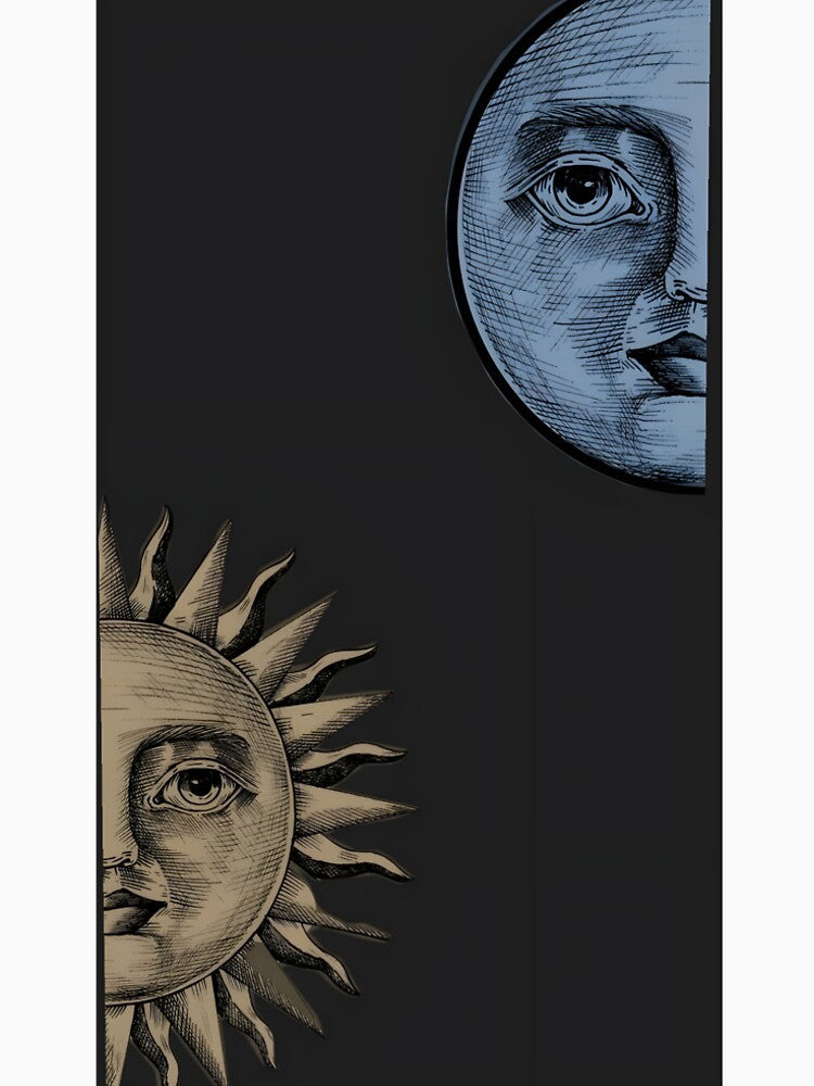 sun and moon by Xhoen