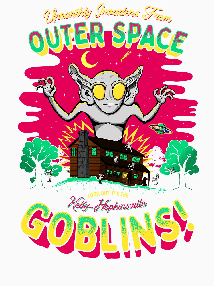Unearthly Invaders from Outer Space, Lookout! It's the Kelly-Hopkinsville Goblins Cute Cryptid Aliens by strangeology