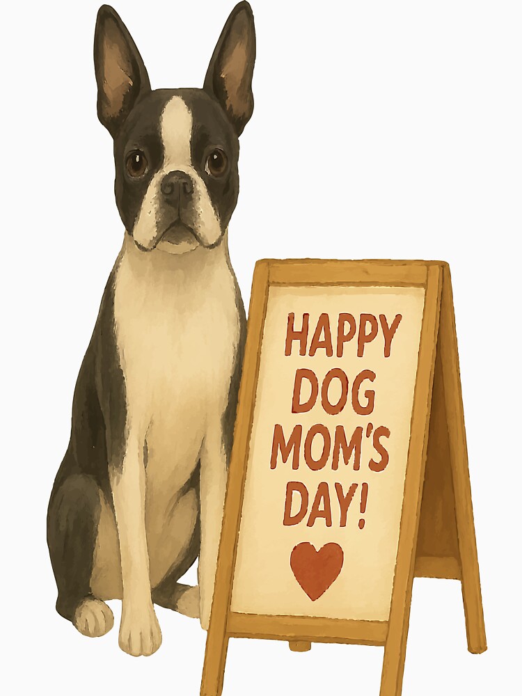 Boston Terrier Love for Dog Moms! by AbstractAnom