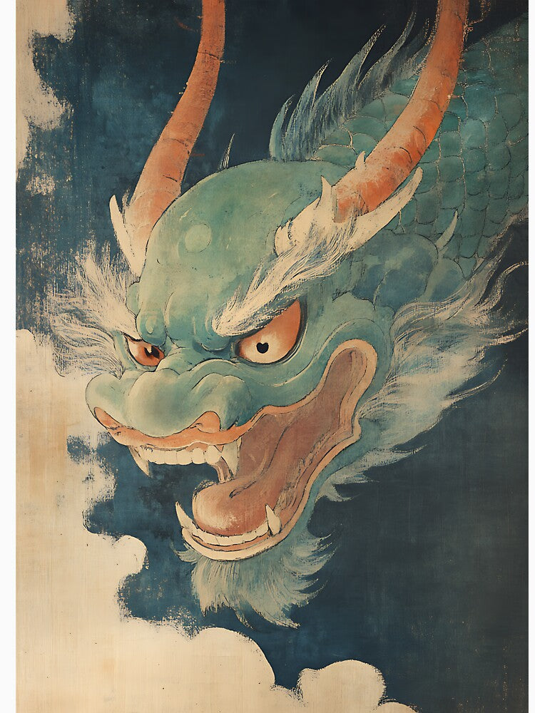 Japanese Folklore Dragon by bapupa