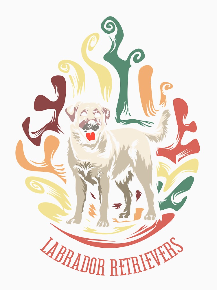 Labrador Dog | Retro design for Dog Lovers by WearthisTee009