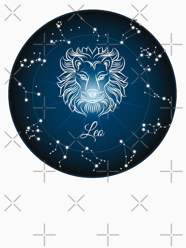 Leo: Zodiac Constellation Circle Star Sign by WearWolfDesigns