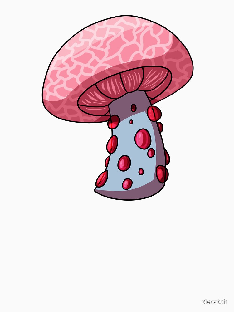 Wrinkled Peach Mushroom by ziecatch
