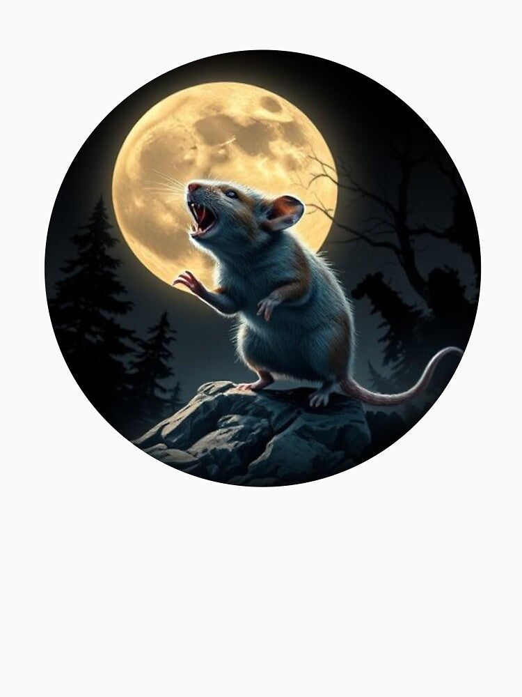 Howling mouse T-shirt by NorgTs