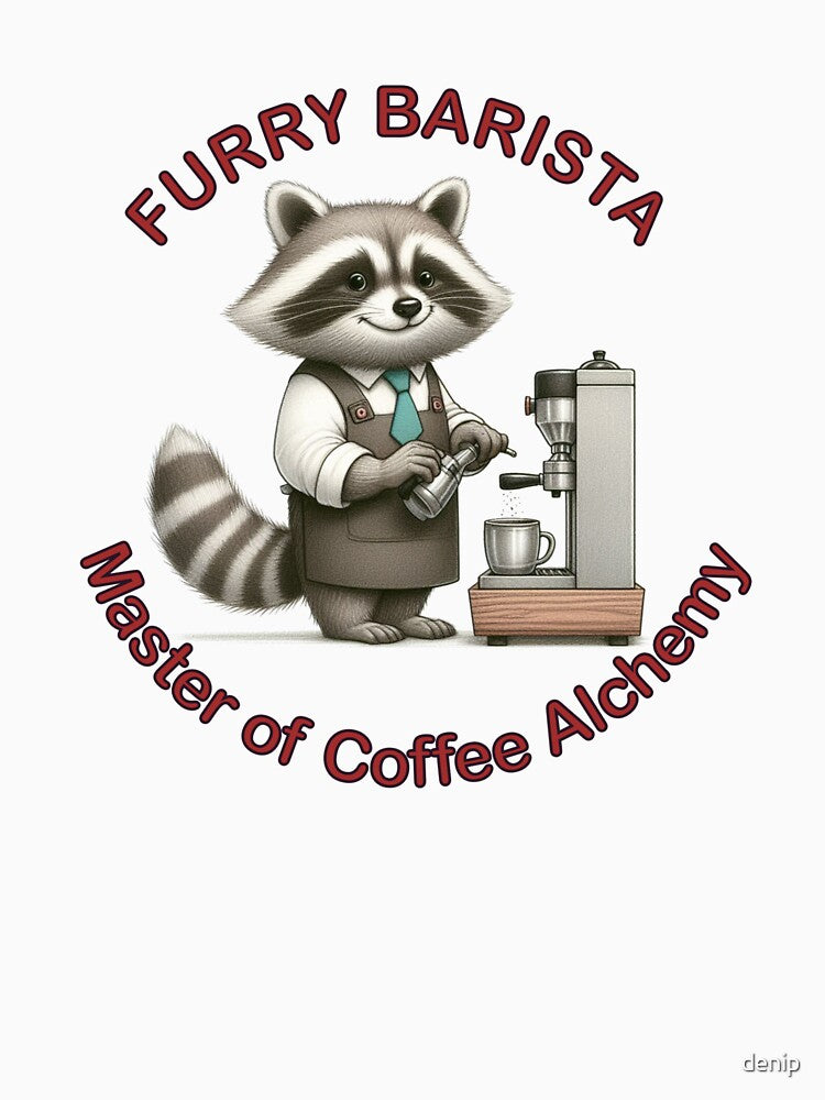 Furry Barista — Raccoon Brewmaster of Whimsy by denip