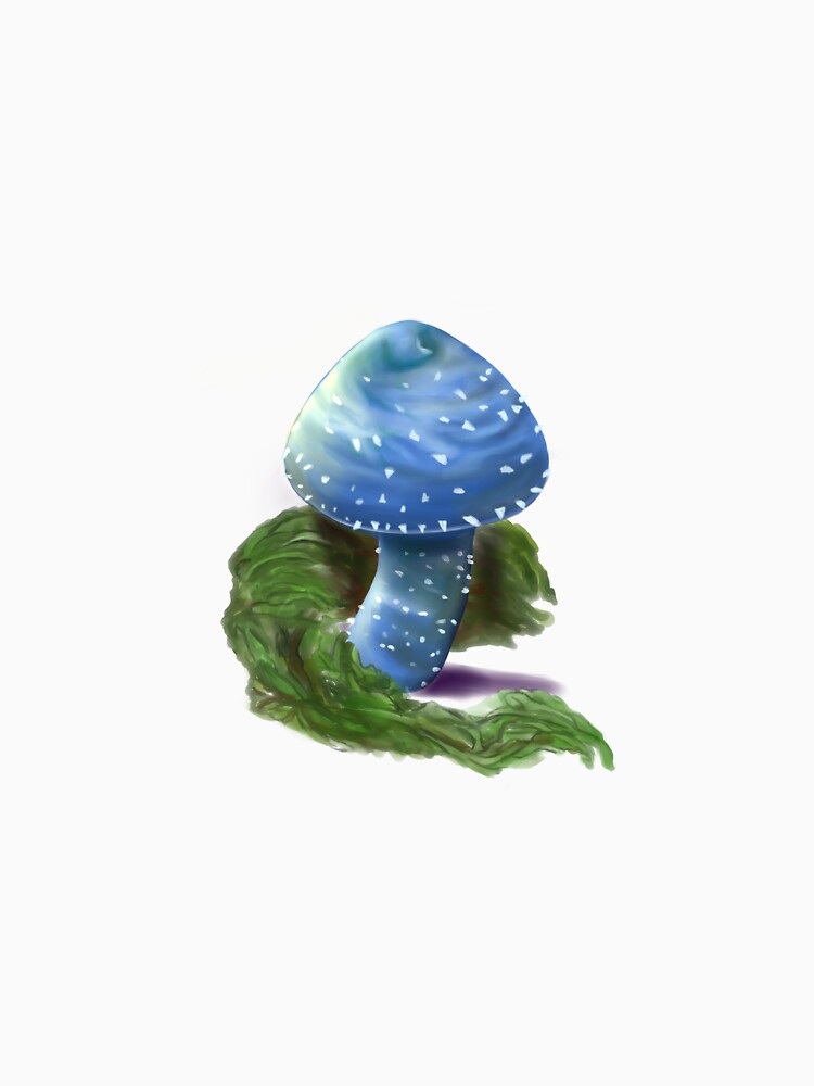 Blue Mushroom by CandifiedChaos