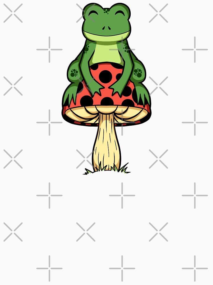 Frog on Mushroom by raplucart