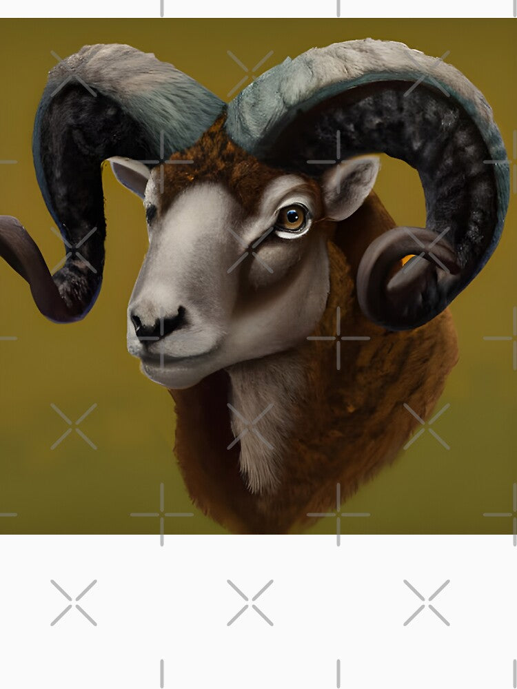 Dorset Horn Ram by blakcirclegirl