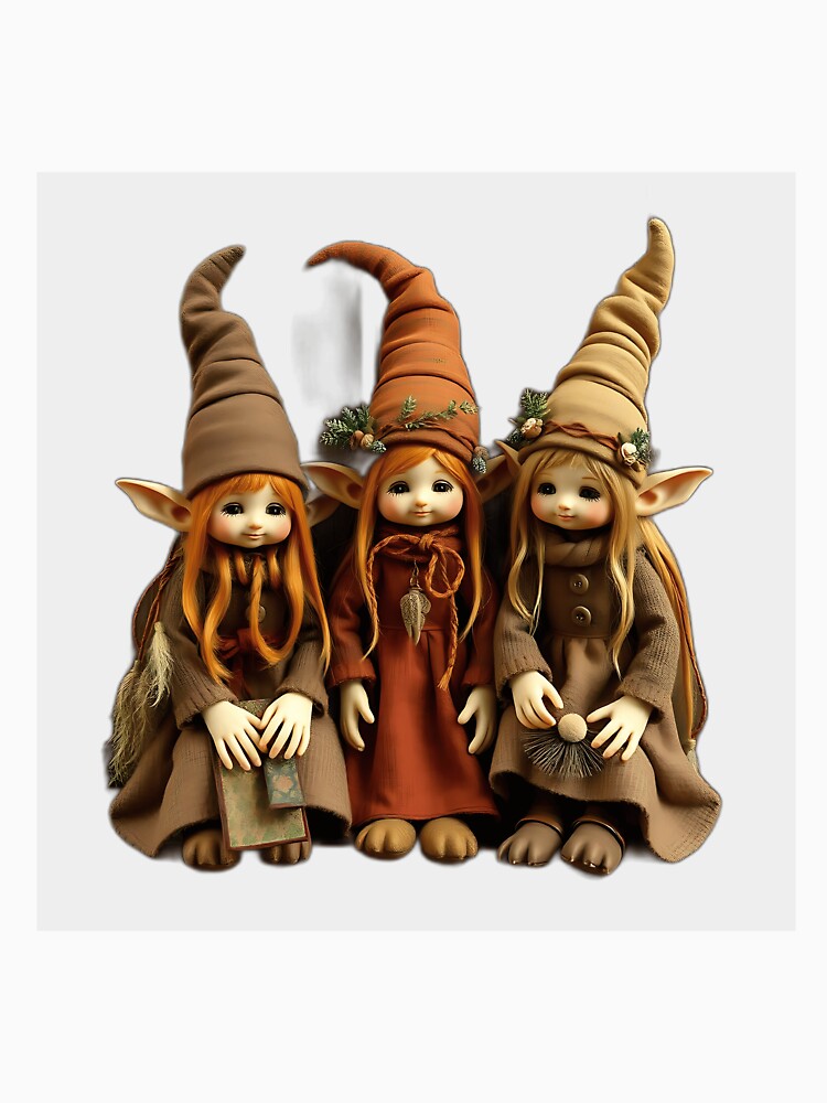 Earthy Toned Folklore Elves by sharon1210