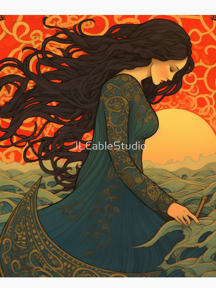 Selkie, The Shape-Shifting Seals - Celtic Mythology Artwork by JLCableStudio
