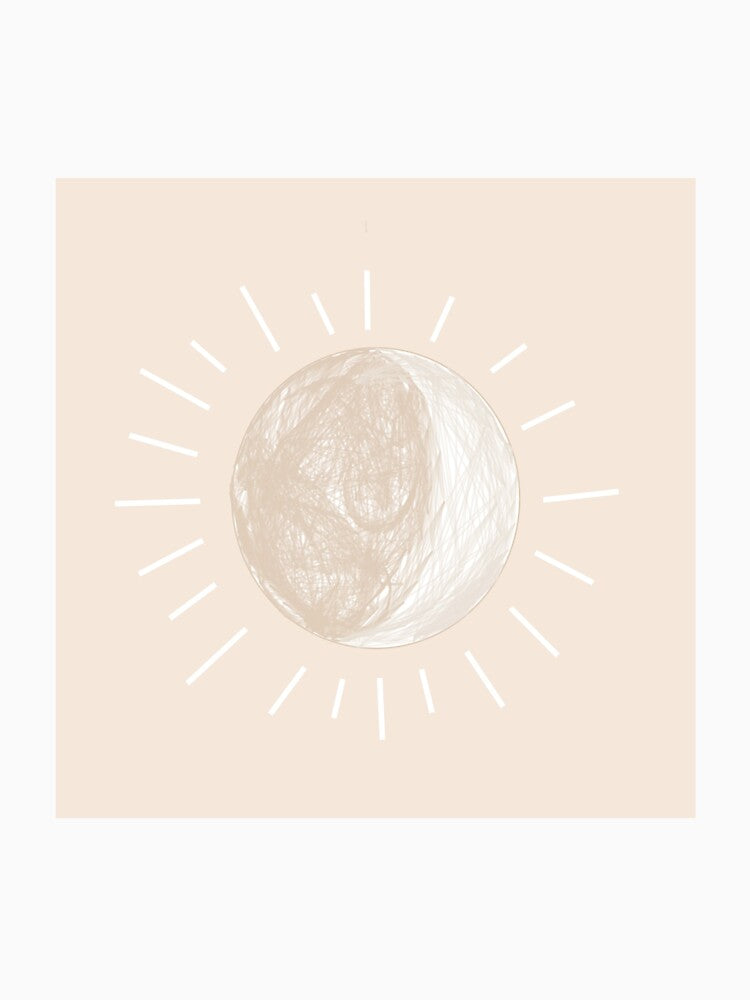 Sun and Moon (neutrals) by ana-luisa-gorey