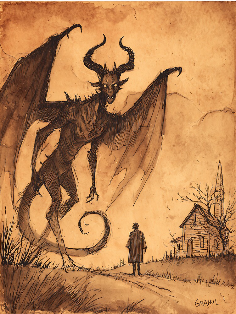 Cryptid Creatures: Jersey Devil by bapupa