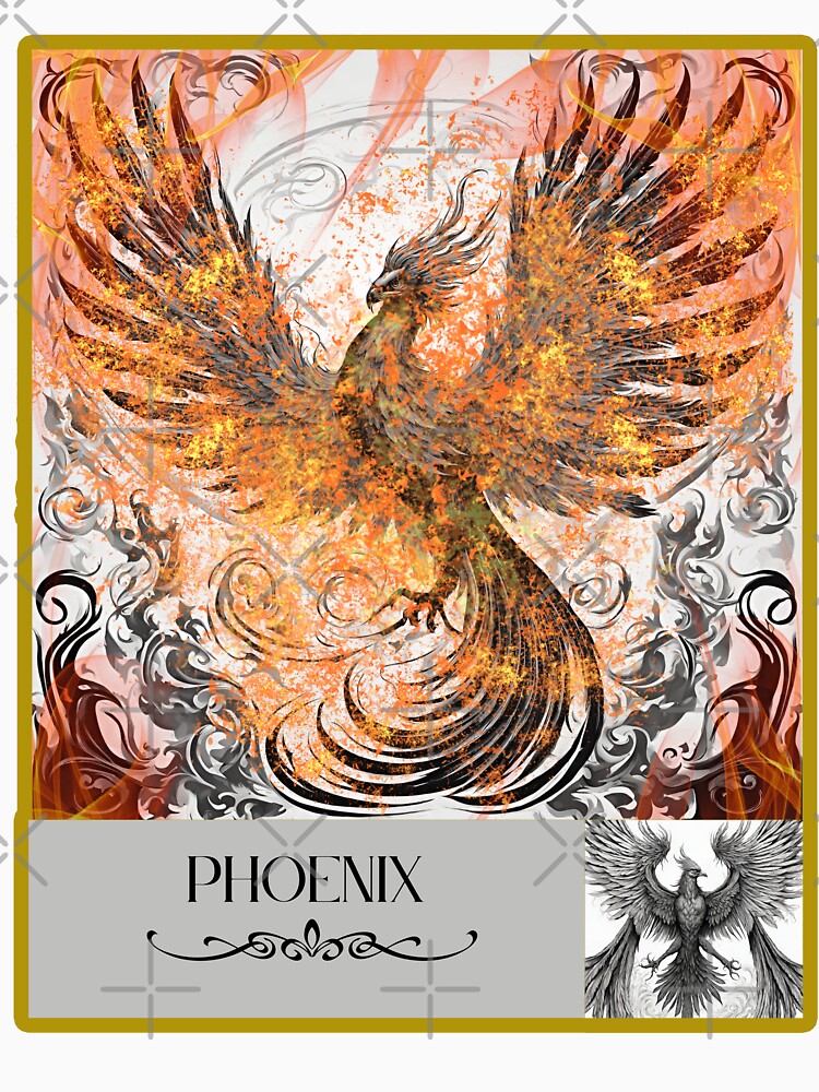 Phoenix Greek Mythology by MINOSDESIGN