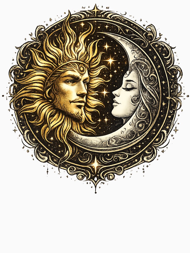Sun and Moon Medallion by CyrilloArt