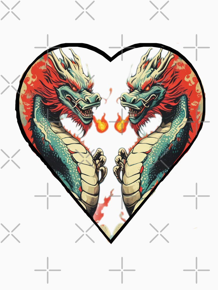 two dragons love Fire dragon breathing fire by Expressions-Sel