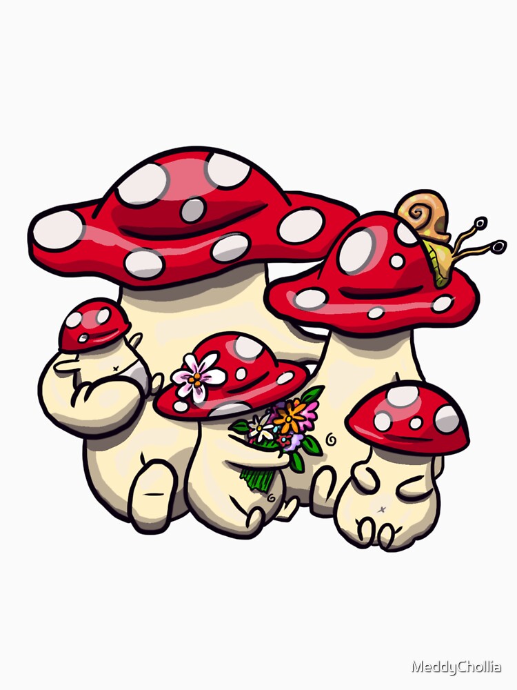 Mushroom- Family by MeddyChollia