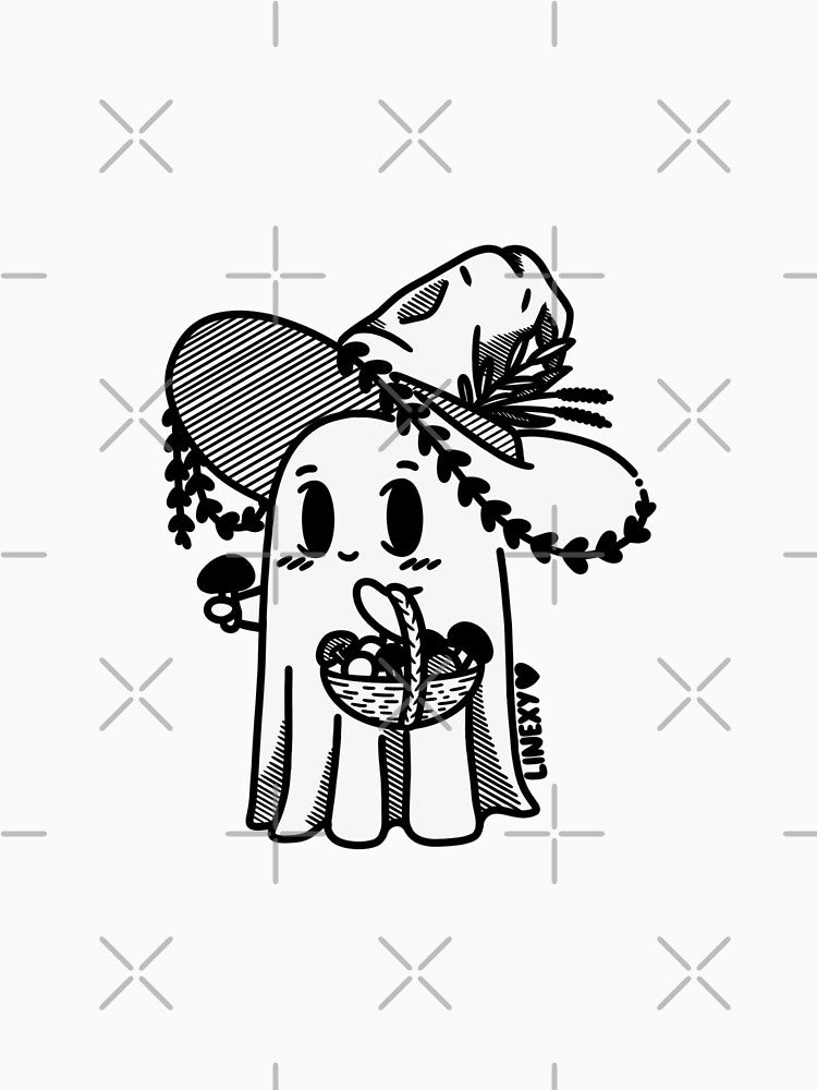 Mushroom Forest Forager Ghost by Linexy
